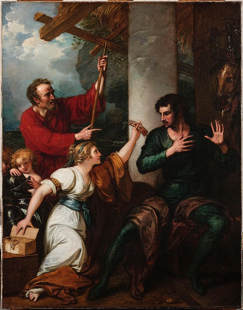 Scena dall'Orlando Furioso di Ariosto - La damigella e Orlando, Toledo Museum of Art